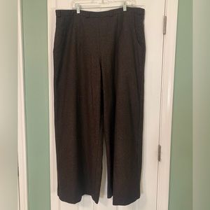 Wool blend vintage style trousers